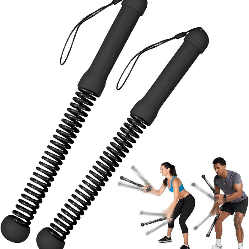 【New Year Gift】New Upgrade Weighted Cordless Battle Ropes – Quiet Ropeless Training Rope Fitness Equipment for Home Gym, Portable Exercise Battle Rope for Women & Men, Indoor & Outdoor Workouts