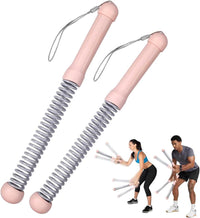 【New Year Gift】New Upgrade Weighted Cordless Battle Ropes – Quiet Ropeless Training Rope Fitness Equipment for Home Gym, Portable Exercise Battle Rope for Women & Men, Indoor & Outdoor Workouts