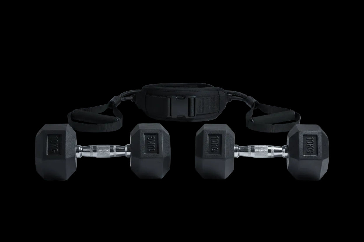 Hip Thrust Adjustable Resistance Weight Belt for Home Workouts, Kettlebell Training & Butt Shaping with Extra Cushioning and Adjustable Resistance